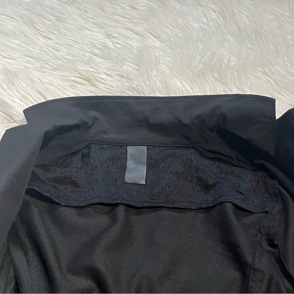 Rare Style MPG Active Black Collared V-Neck Zip Up Workout Jacket Pockets - Picture 11 of 16